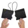 R-Go Tools Klawiatura ergonomiczna R-Go Split Break v2 z oprogramowaniem do przerw, ergonomiczna klawiatura dzielona, QWERTY (UK), przewodowa, czarna