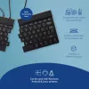 R-Go Tools Klawiatura ergonomiczna R-Go Split Break v2 z oprogramowaniem do przerw, ergonomiczna klawiatura dzielona, QWERTY (UK), przewodowa, czarna