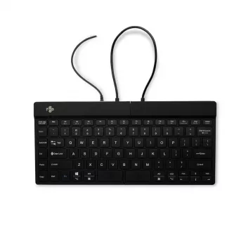 Klawiatura ergonomiczna R-Go Tools R-Go Split Break v2 z oprogramowaniem Break, ergonomiczna klawiatura dzielona, QWERTY (US), przewodowa, czarna
