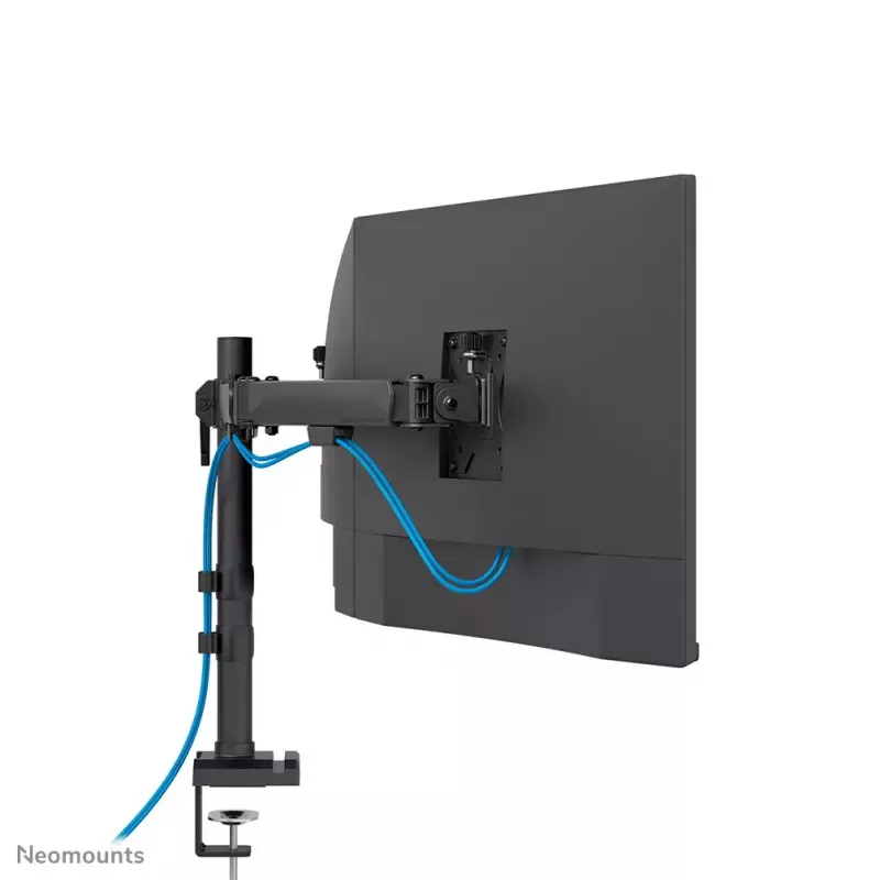 Ramię do monitora biurkowego Neomounts DS60-600BL3 Zacisk/Przelotka 10-27 cali