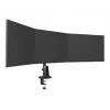 Ramię do monitora biurkowego Neomounts DS60-600BL3 Zacisk/Przelotka 10-27 cali