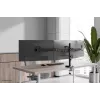 Ramię do monitora biurkowego Neomounts DS60-600BL3 Zacisk/Przelotka 10-27 cali
