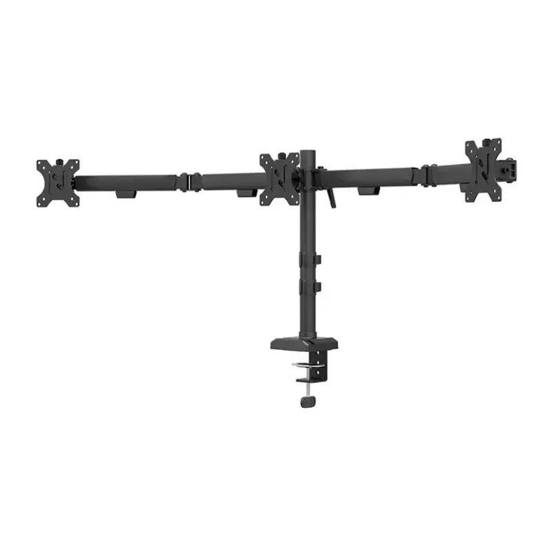 Ramię do monitora biurkowego Neomounts DS60-600BL3 Zacisk/Przelotka 10-27 cali
