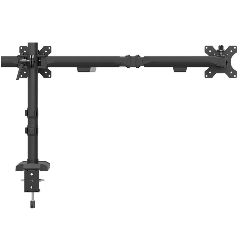 Ramię do monitora biurkowego Neomounts DS60-600BL3 Zacisk/Przelotka 10-27 cali