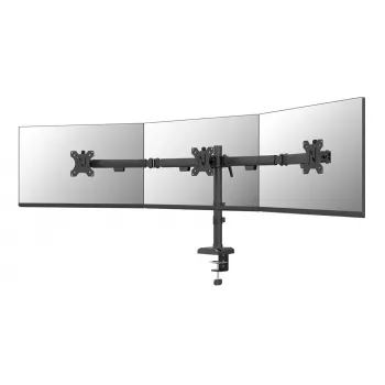 Ramię do monitora biurkowego Neomounts DS60-600BL3 Zacisk/Przelotka 10-27 cali