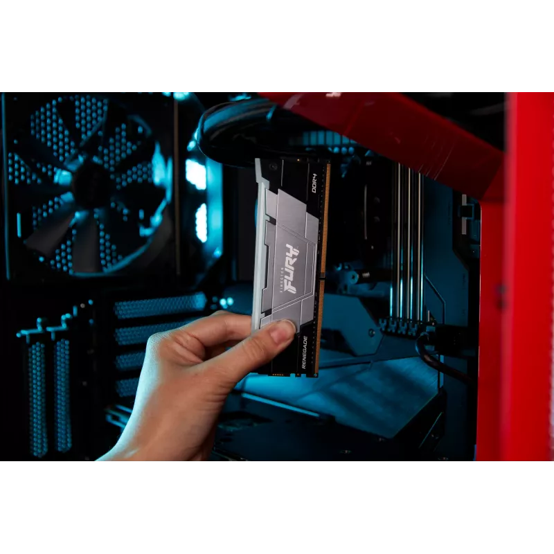 DIMM DDR4 16GB (2x8GB) Kingston FURY 3200MT/s 288-pin CL16 1.35V z radiatorem RGB