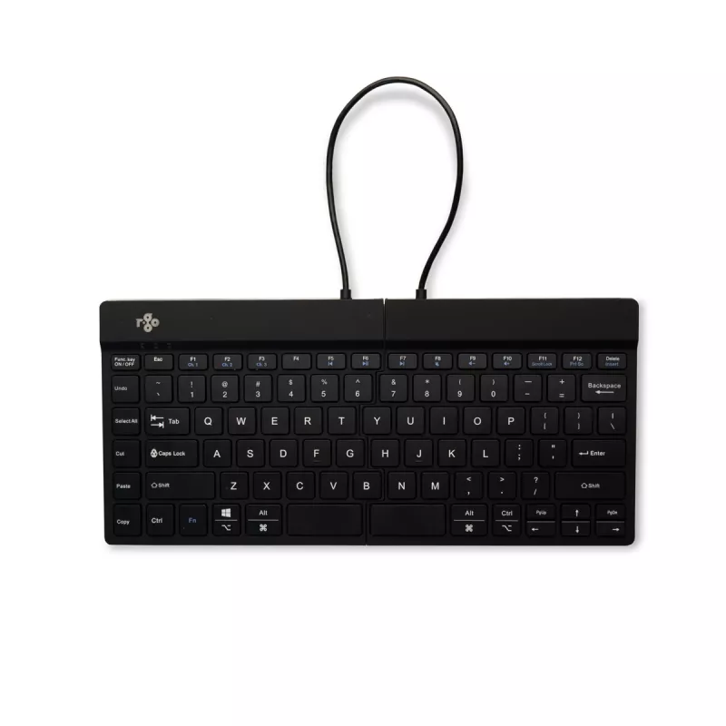R-Go Tools Ergonomic klawiatura R-Go Split Break with break software, ergonomic split klawiatura, QWERTY (US), Bluetooth, Czarny