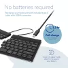 R-Go Tools Ergonomic klawiatura R-Go Split Break with break software, ergonomic split klawiatura, QWERTY (US), Bluetooth, Czarny