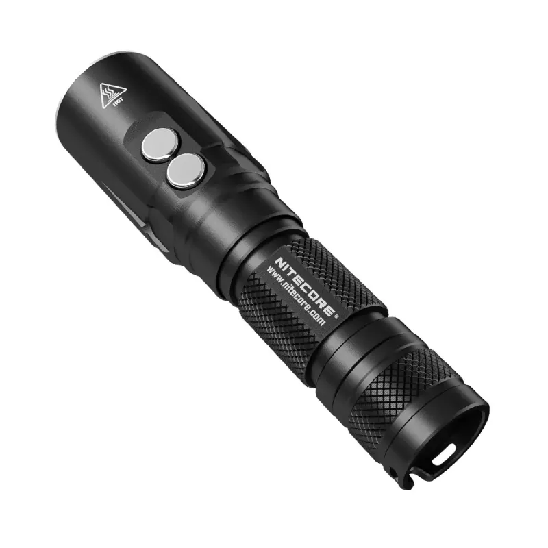 Latarka ręczna Nitecore DL20 LED 1000 lm, 9 h pracy na baterii, czarna, 135,5 g