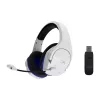 HyperX Cloud Stinger Core - Bezprzewodowy zestaw słuchawkowy do gier (biało-niebieski) - PS5-PS4
