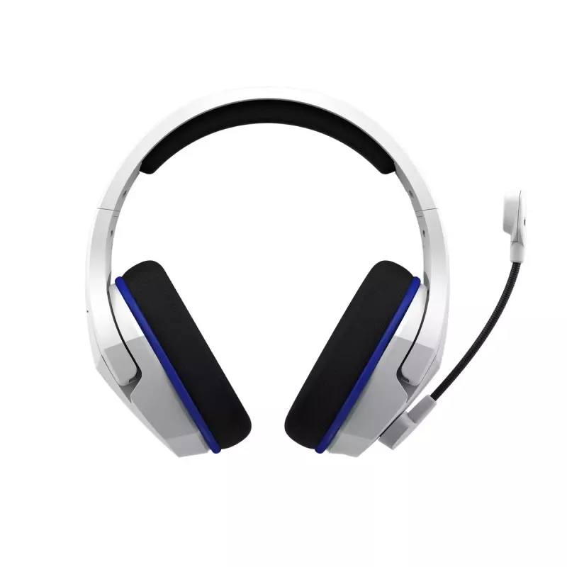 HyperX Cloud Stinger Core - Bezprzewodowy zestaw słuchawkowy do gier (biało-niebieski) - PS5-PS4
