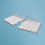 Ergonomiczna klawiatura R-Go Tools R-Go Split Break z oprogramowaniem do przerw, ergonomiczna klawiatura dzielona, QWERTY (US), Bluetooth, biała