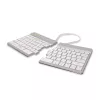 Ergonomiczna klawiatura R-Go Tools R-Go Split Break z oprogramowaniem do przerw, ergonomiczna klawiatura dzielona, QWERTY (US), Bluetooth, biała