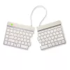 Ergonomiczna klawiatura R-Go Tools R-Go Split Break z oprogramowaniem do przerw, ergonomiczna klawiatura dzielona, QWERTY (US), Bluetooth, biała