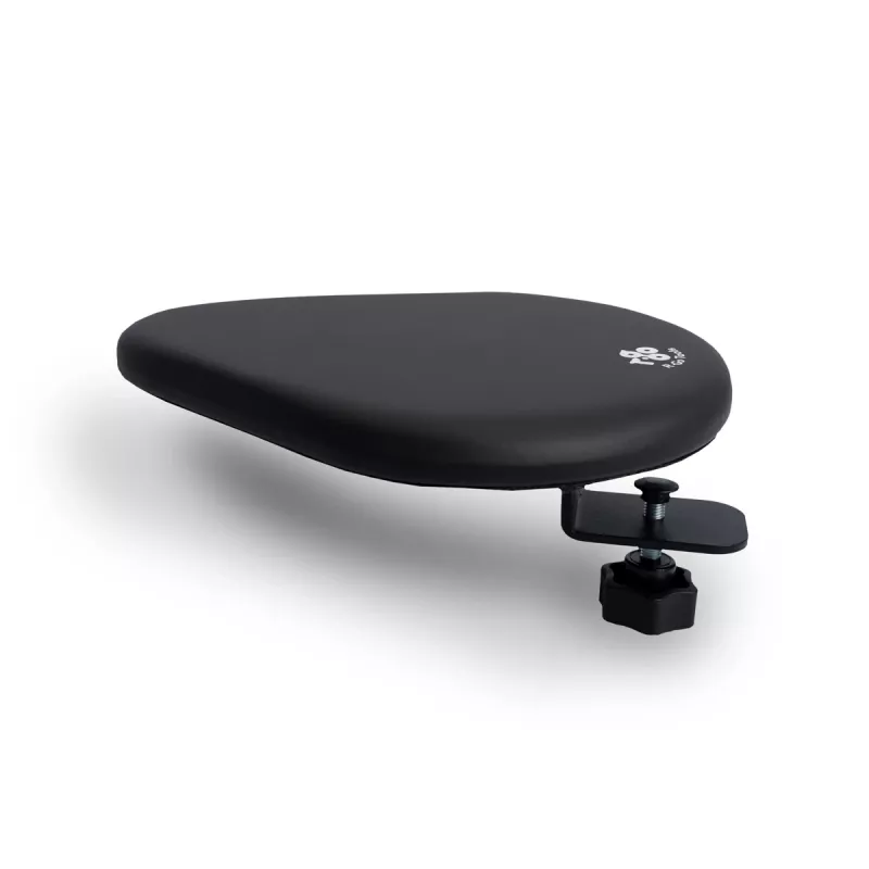 R-Go Tools Podłokietnik R-Go split, ergonomiczny podłokietnik dwuczęściowy, regulowany, symetryczny, z miękką pianką, czarny