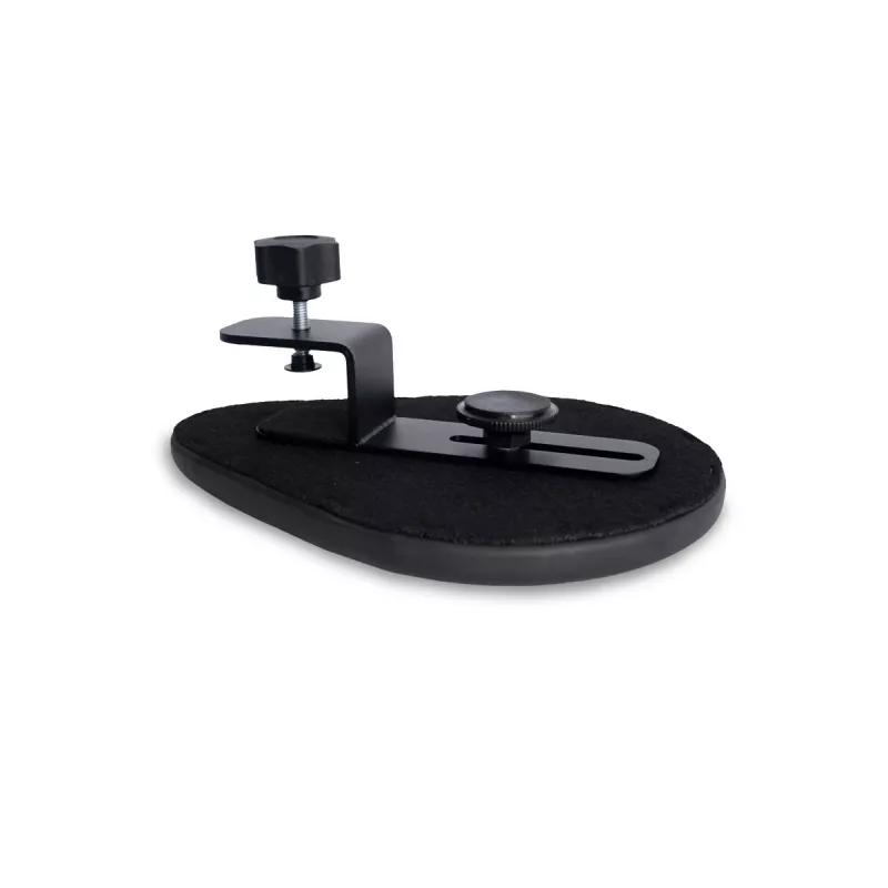 R-Go Tools Podłokietnik R-Go split, ergonomiczny podłokietnik dwuczęściowy, regulowany, symetryczny, z miękką pianką, czarny