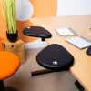 R-Go Tools Podłokietnik R-Go split, ergonomiczny podłokietnik dwuczęściowy, regulowany, symetryczny, z miękką pianką, czarny