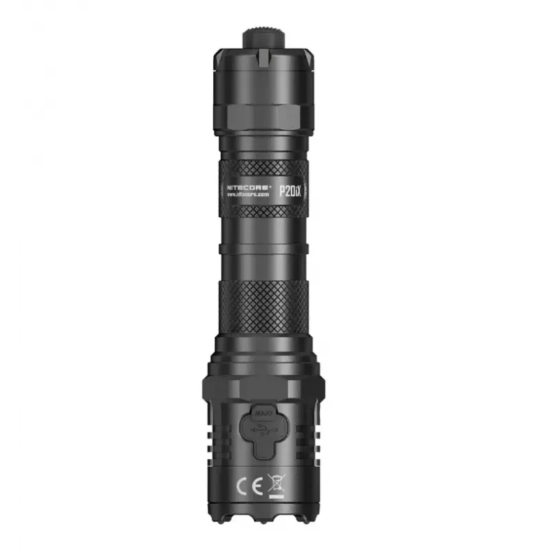 Latarka taktyczna Nitecore P20iX Czarna 4000 lm USB ładowalna