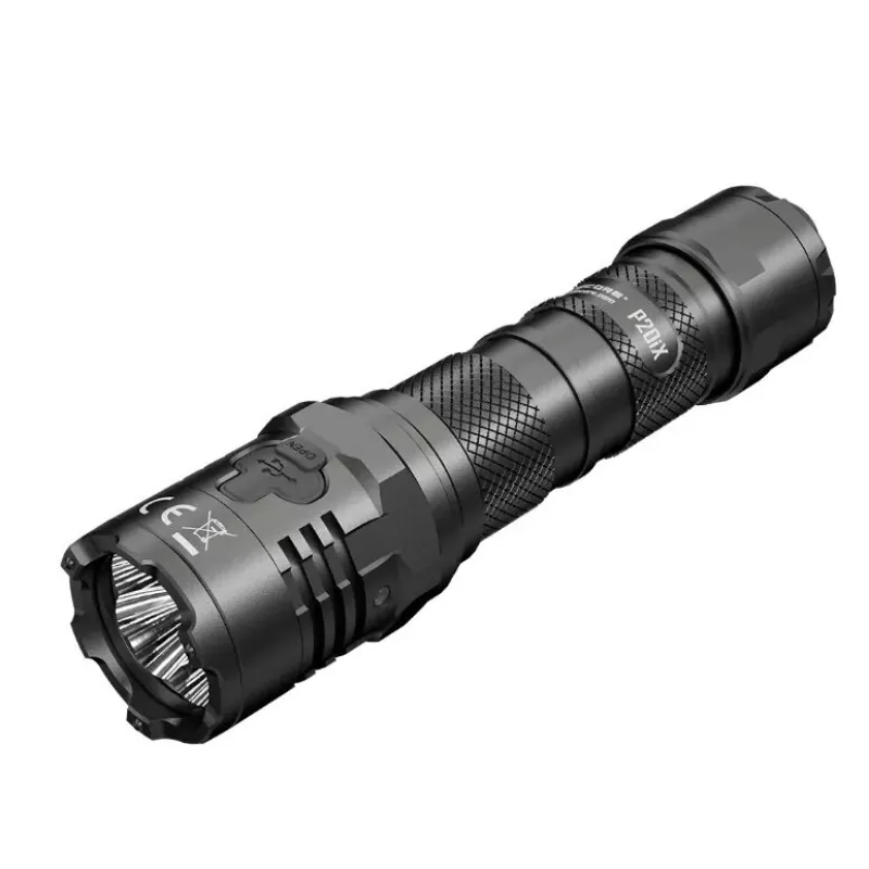 Latarka taktyczna Nitecore P20iX Czarna 4000 lm USB ładowalna