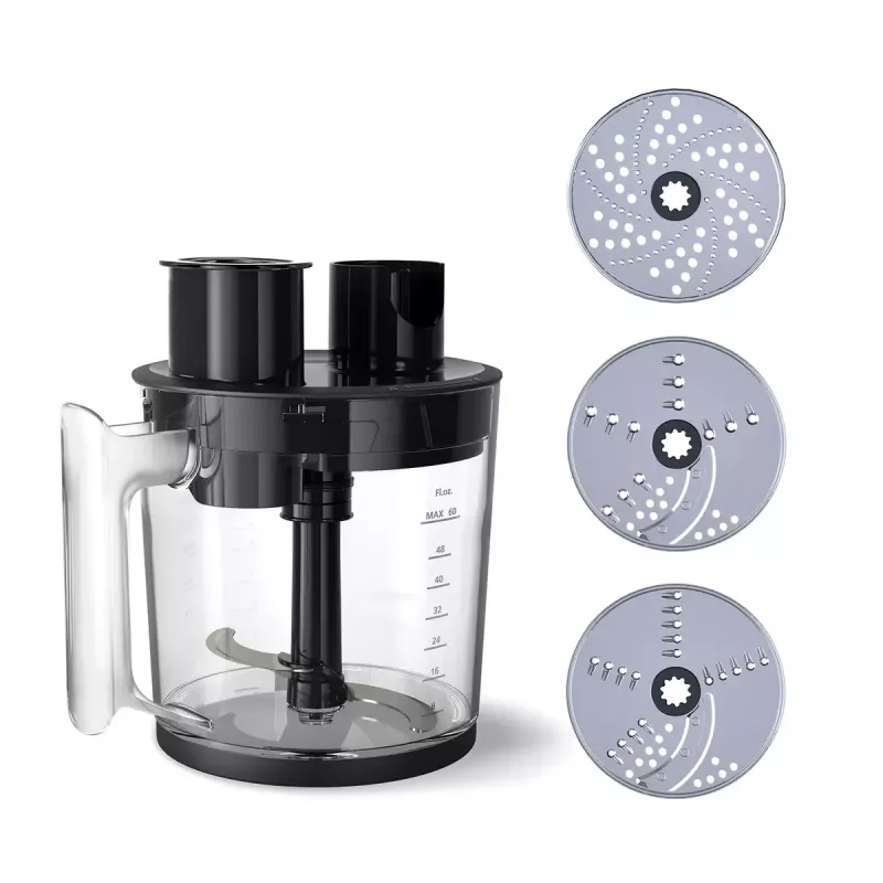 Blender ręczny Philips HR2685/00 1200 W, miska 1,7 l, 2 prędkości, ProMix, czarny