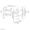 Neomounts NM-W460Czarny uchwyt ścienny do telewizora 32-60 cali - full motion