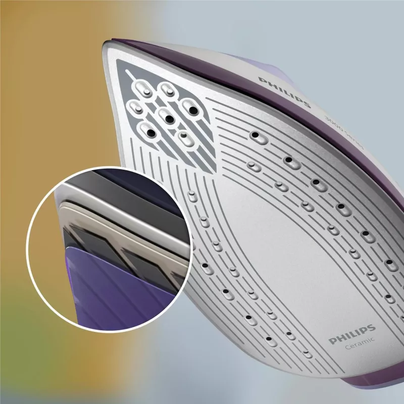 Philips 3000 series PSG3000/30 stacja parowa 2400 W 1,4 L Ceramiczna stopa Fioletowy, Biały
