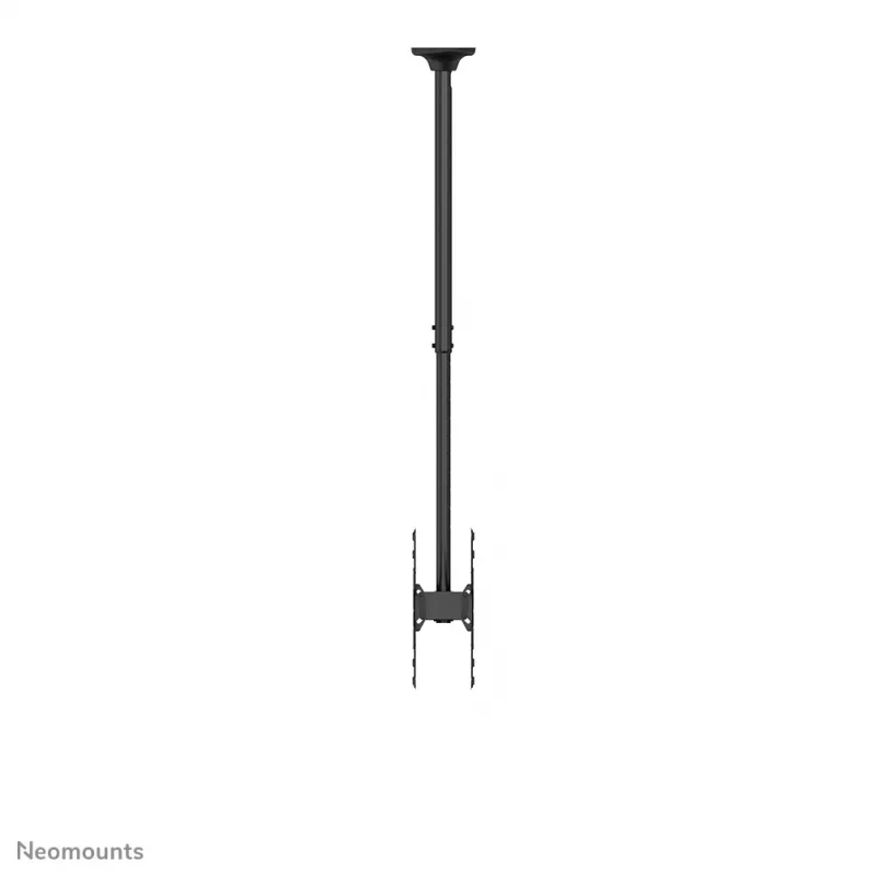 Neomounts FPMA-C340DCzarny Podwójny uchwyt sufitowy do monitora/telewizora 32-75 cali - wys. 106-156 cm