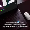 HyperX Pulsefire Haste 2 Mini - Bezprzewodowa mysz gamingowa (biała)