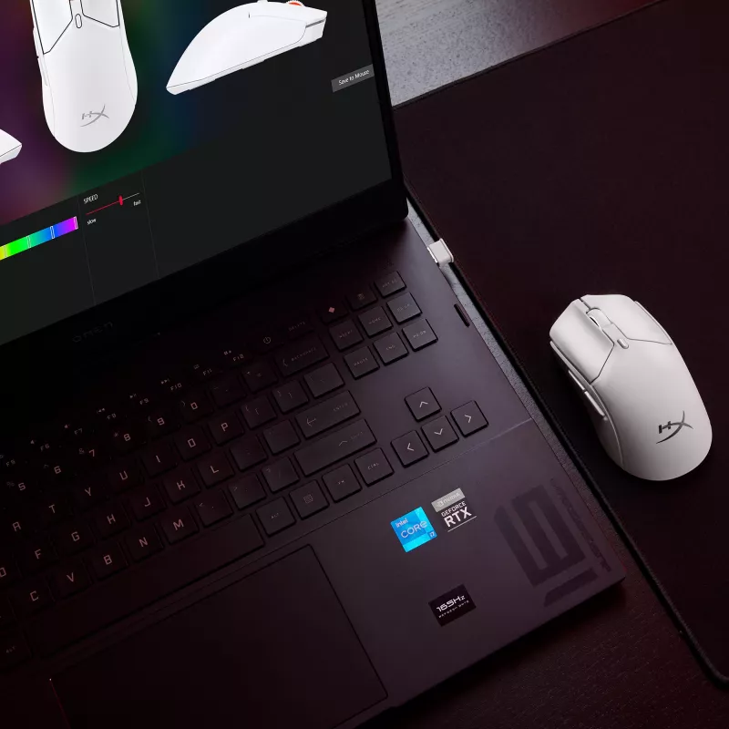 HyperX Pulsefire Haste 2 Mini - Bezprzewodowa mysz gamingowa (biała)