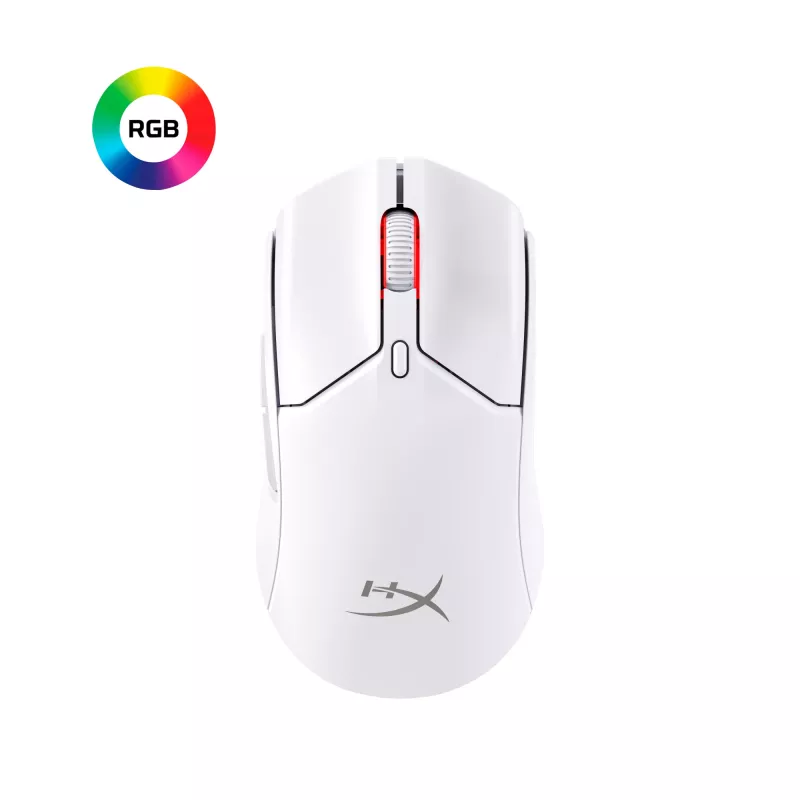 HyperX Pulsefire Haste 2 Mini - Bezprzewodowa mysz gamingowa (biała)