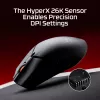 Bezprzewodowa mysz gamingowa KINGSTON HyperX Pulsefire Haste 2 Mini — symetryczna, 26 000 DPI, RF/Bluetooth/USB