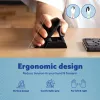 Ergonomiczna mysz R-Go Twister z oprogramowaniem Break, symetryczna mysz dla obu rąk, składana, Bluetooth i przewodowa