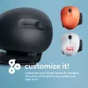 Ergonomiczna mysz R-Go Twister z oprogramowaniem Break, symetryczna mysz dla obu rąk, składana, Bluetooth i przewodowa