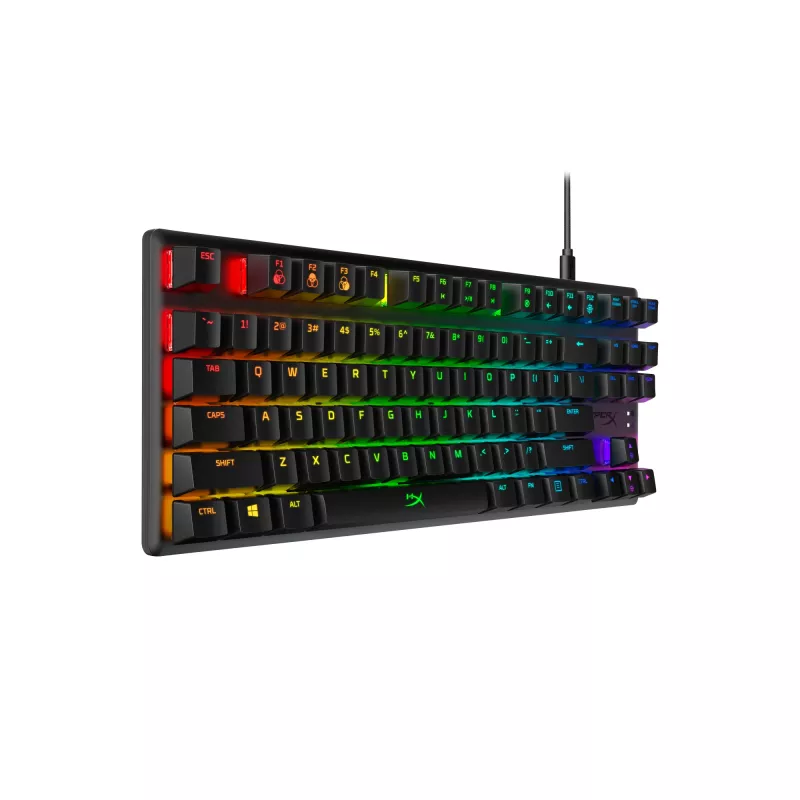 HyperX Alloy Origins Core - Mechaniczna klawiatura gamingowa - HX niebieski (układ US)