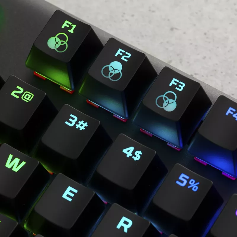 HyperX Alloy Origins Core - Mechaniczna klawiatura gamingowa - HX niebieski (układ US)