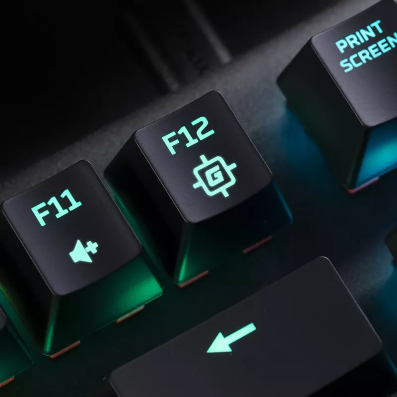 HyperX Alloy Origins Core - Mechaniczna klawiatura gamingowa - HX niebieski (układ US)