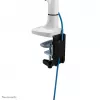 Ramię do monitora Neomounts NM-D750WHITE 10-32 cali - sprężyna gazowa, zacisk/przelotka, 9 kg, 25,4 cm (10 cali), 81,3 cm (32 cale), 100 x 100 mm, biały