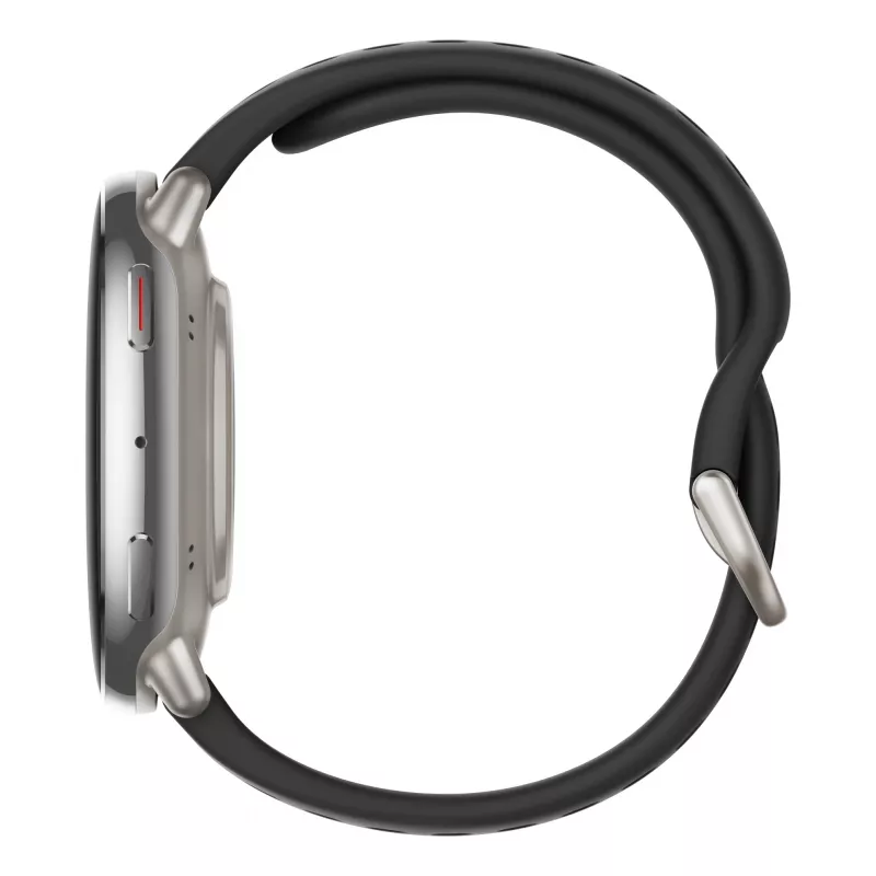 Amazfit W2433EU1N Smartwatch / zegarek sportowy 3,35 cm (1,32 cala) AMOLED Cyfrowy 466 x 466 pikseli Ekran dotykowy Srebrny
