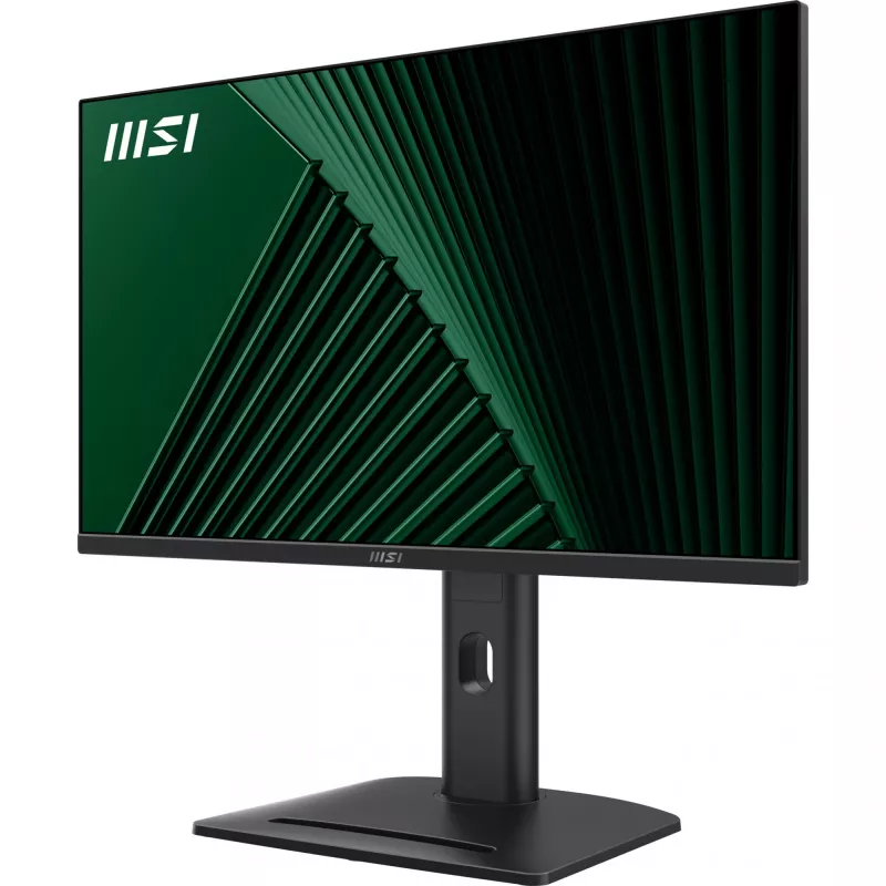 Monitor MSI PRO MP275PG 27 cali, FHD (1920 x 1080), 100Hz, IPS, 1ms, 1x HDMI 1.4b, 1x DP 1.2a, 1x D-Sub(VGA), wbudowane głośniki, przeciwodblaskowy, Anti-Flicker, mniej niebieskiego światła, certyfikat TÜV, VESA, Kensington, regulowana w 4 kierunkach pods