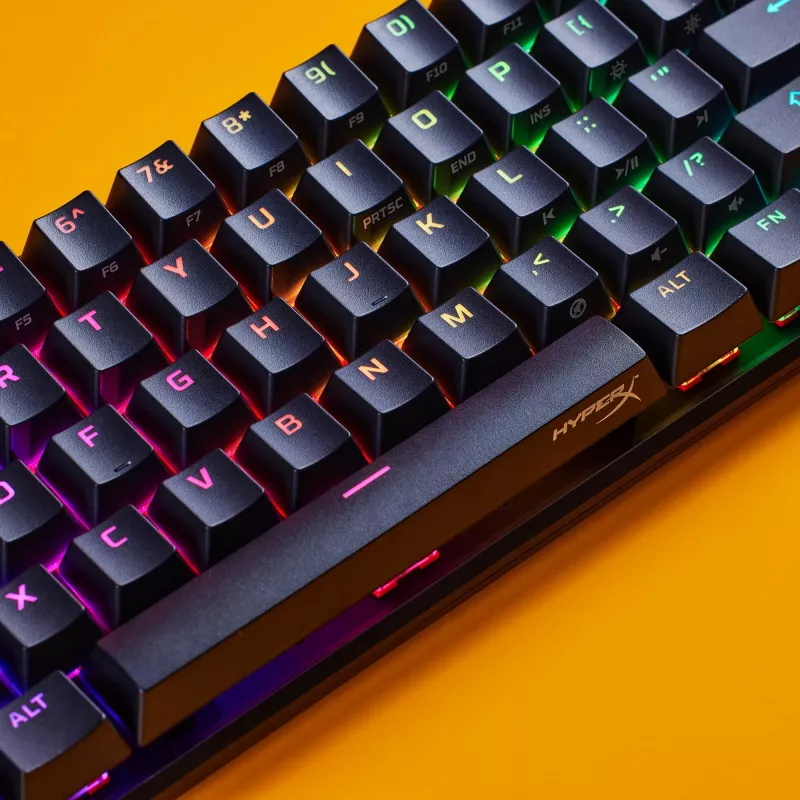 HyperX Alloy Origins 65 - Mechaniczna klawiatura gamingowa - HX czerwony (układ US)
