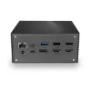 Lindy DST-Pro 101, stacja dokująca do laptopa USB-C z obsługą 4K i zasilaczem 100 W