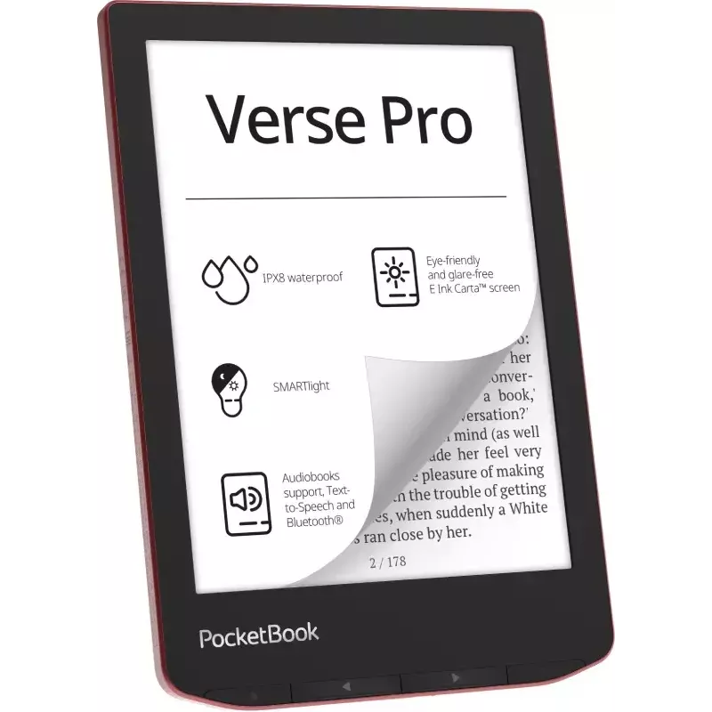 Czytnik e-booków PocketBook Verse Pro 16 GB Wi-Fi 6 cali E Ink Carta
