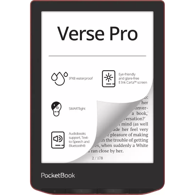 Czytnik e-booków PocketBook Verse Pro 16 GB Wi-Fi 6 cali E Ink Carta