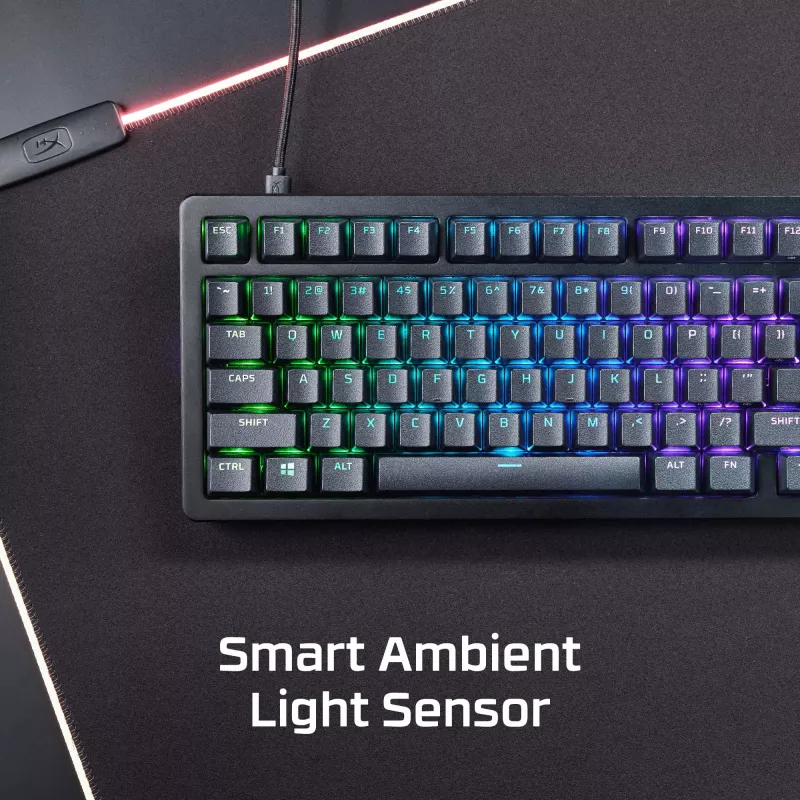 HyperX Alloy Rise 75 - klawiatury gamingowe