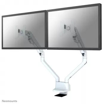 Neomounts FPMA-D750DWHITE2 Ramiona monitora 10-32 cale - sprężyna gazowa - Topfix - ogranicznik 180°