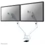 Neomounts FPMA-D750DWHITE2 Ramiona monitora 10-32 cale - sprężyna gazowa - Topfix - ogranicznik 180°