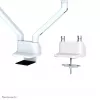 Neomounts FPMA-D750DWHITE2 Ramiona monitora 10-32 cale - sprężyna gazowa - Topfix - ogranicznik 180°
