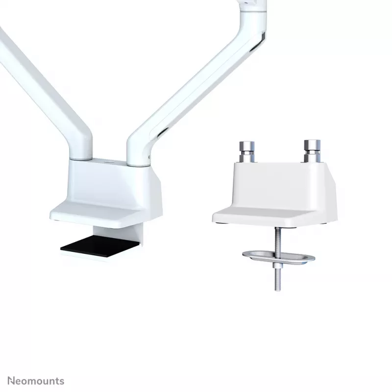Neomounts FPMA-D750DWHITE2 Ramiona monitora 10-32 cale - sprężyna gazowa - Topfix - ogranicznik 180°