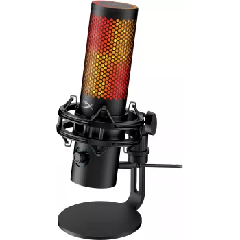 HyperX QuadCast 2 S - mikrofon USB (czarny), mikrofon stołowy, -8 dB, 20 - 20000 Hz, 1 Ω, przewodowy, USB