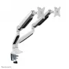 Neomounts NM-D750DWHITE Ramię do monitora 10-32 cale - sprężyna gazowa, Zacisk/Przelotka, 9 kg, 25,4 cm (10 cali), 81,3 cm (32 cale), 100 x 100 mm, Biały